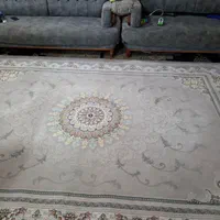 دو تخته فرش ۹ متری ۷۰۰ شانه تراکم ۲۵۵۰|فرش|خرمشهر, |دیوار