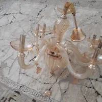دو تا لوستر کریستال فوق زیبا