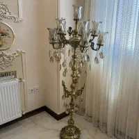 لوستر کنار سالنی برنز سنگین