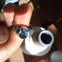 دو عدد انگشتر نقره|جواهرات|ملایر, |دیوار