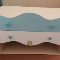 سرویس تخت و کمد بوفه کودک|تخت و سرویس خواب|زنجان, |دیوار