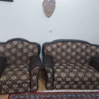 فروش مبل ۴ نفره سالم بعلت تغیر دکوراسیون|مبلمان خانگی و میز عسلی|رشت, شهرک شهید رجایی|دیوار