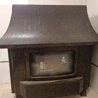 بخاری گازی طرح شومینه