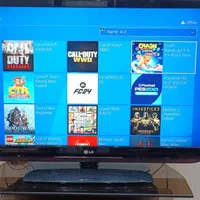 PS4 Slim 1 ترابایت دیسک‌خور ۲ دسته ۱۸ بازی|کنسول، بازی ویدئویی و آنلاین|تهران, دریاچه شهدای خلیج فارس|دیوار