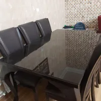 میز غذاخوری چوبی ۶ نفره