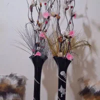 دوعدد گلدان