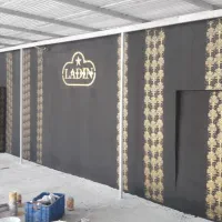 نقاشی واجرای طرحداررنگ کاری مدل طرح کاغذ دیواری