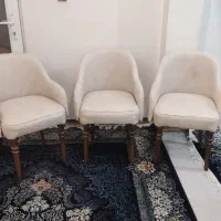 سه عدد صندلی غذاخوری نو