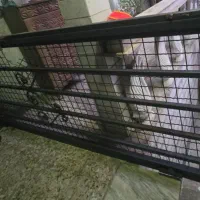 درب آهنی آماده با چارچوب  همراه با حفاظ فنس|مصالح و تجهیزات ساختمان|رشت, منظریه|دیوار