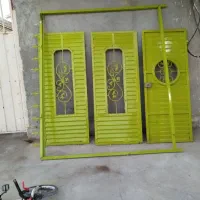 درب حیاط ماشین رو|مصالح و تجهیزات ساختمان|چمران, |دیوار