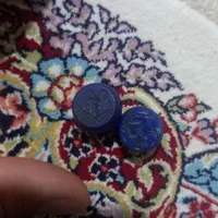 مهره لاجورد انگشتر خطی لاجورد تسبیح شاه مقصود|جواهرات|کرمان, |دیوار