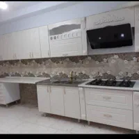 کابینت سیاه سفید سفارشی|مصالح و تجهیزات ساختمان|ساری, |دیوار