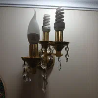 لوستر و دیوارکوب تمام برنج