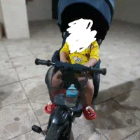 سه چرخه رنگ سرمه ای 2/500|کالسکه و لوازم جانبی|رشت, گلزاران|دیوار