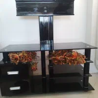 میزتلوزیون شیشه ای