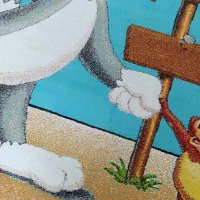 فرش اتاق بچه در حد نو کاملا سالم