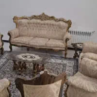 یک دست ست سلطنتی ۹نفره|مبلمان خانگی و میز عسلی|بابل, |دیوار
