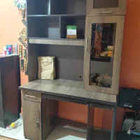 میز کامپیوتر به همراه کتابخانه