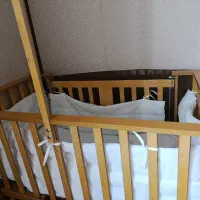 تخت خواب چوبی کودک