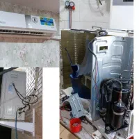 نصب. گازگیری.تعمیرات .سرویس کولر درتمام نقاط