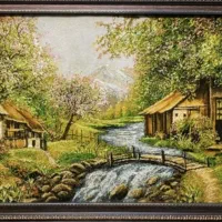 تابلو فرش دستباف