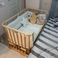 تخت خواب بچه گهواره دار