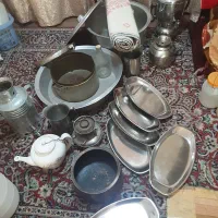 یک توپ پارچه سفید نو نو خارجی