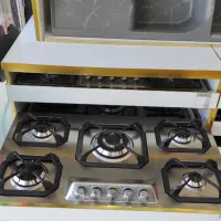 گاز صفحه ای استیل راهین مدل S514|اجاق گاز و لوازم برقی پختوپز|ساوه, |دیوار