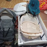 گهواره کالسکه وکریر تختخواب تشک توری