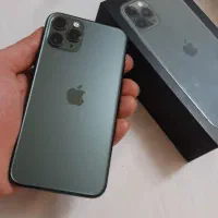 ایفون11 پرو zaa دوسیم حافظه64بسیار تمیز و لاکاغذی