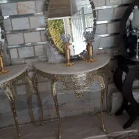 آیینه وشمعدان|بوفه، ویترین، کنسول|جونقان, |دیوار