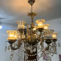 لوستر سلطنطی ۲عدد|لوستر و چراغ آویز|باوی, |دیوار