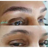 مدل برای فیبروز ابرو و خط چشم فقط هزینه ۳۰۰ تومان|خدمات آرایشگری و زیبایی|یزد, |دیوار