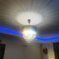 لوستر ۸ شاخه تمیز و زیبا|لوستر و چراغ آویز|تهران, امیر بهادر|دیوار