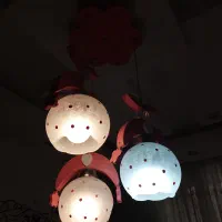 لوستر ۳شاخه بسیار شیک