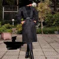 پالتوی سوئیت چرم بسیار زیبا و مزونی