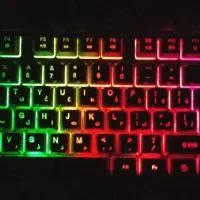 کیبورد ارجیبی گیمینگ|قطعات و لوازم جانبی رایانه|تهران, شهرک ولیعصر شمالی|دیوار