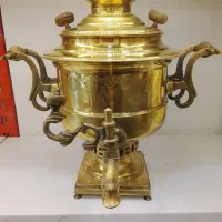 سماور زغالی روسی قدیمی 6 لیتری
