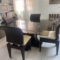 میز ناهار خوری چوب مناسب کافه