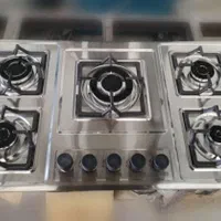 اجاق گاز صفحه استیل ۵شعله new model کد۸۹53b986|اجاق گاز و لوازم برقی پختوپز|رشت, رشتیان|دیوار