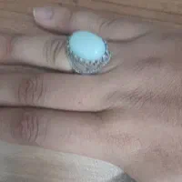 انگشتر نقره شبرنگ