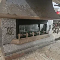 بخاری شومینه ای|بخاری، هیتر، شومینه|قائم‌شهر, |دیوار