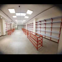 سوپری و دیواری فروشگاهی قرمز