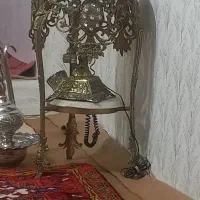 میز برنز وتلفن برنز