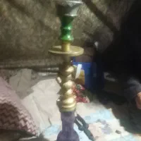 قلیون برنجی بزرگ