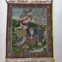 تابلو فرش بزم خیام
