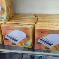 ترازو دیجیتالی آشپزخانه الکترونیک زرد