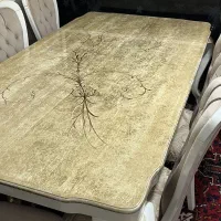 میز غذاخوری سلطنتی|میز و صندلی غذاخوری|تیکمه داش, |دیوار