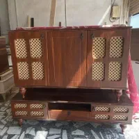 میز تلوزیون کد ۳۴۳۰۰۵ و اینه کنسول تولیدی ایالت|میز تلویزیون|همدان, |دیوار