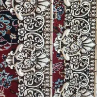 قاب پرده رنگ کرم استخوانی جنس پی وی سی